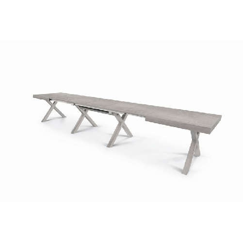 Konte.Design-Tavolo-Gallipoli-in-legno-bianco-consumato-allungabile-160x90-cm---410x90-cm