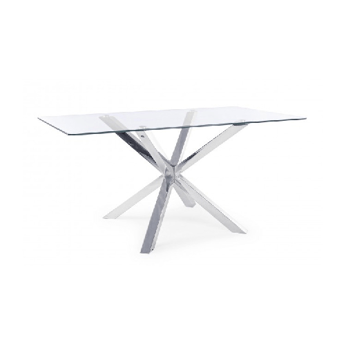 Konte.Design-Tavolo-May-rettangolare-in-vetro-e-acciaio-con-gamba-acciaio-160x90-cm