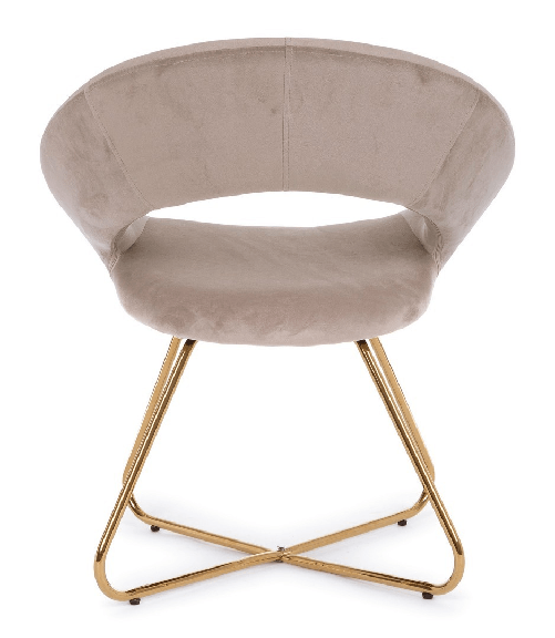 Konte.Design-Poltroncina-Vanity-Oro-in-velluto-tortora-e-gambe-oro