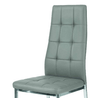 Konte.Design-Set-di-2-sedie-Brooklyn-in-similpelle-grigie-e-struttura-in-metallo-cromato