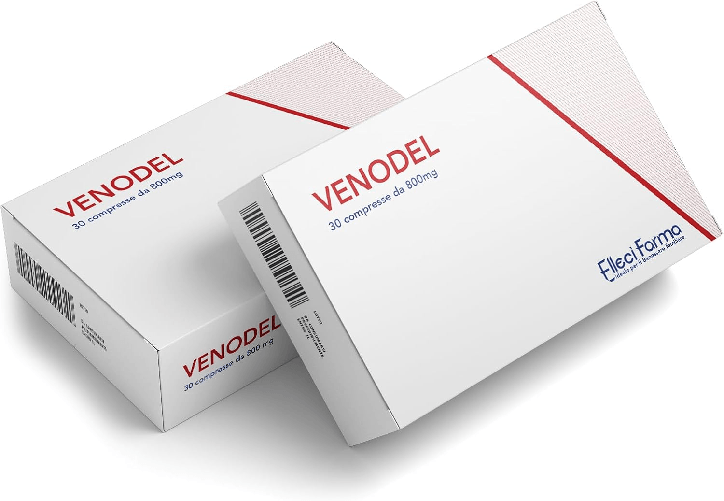 Elleci-Farma-Venodel-Integratore-Vene-e-Capillari-Gambe-Integratori-Stanchezza-Gambe-Capillari-Rotti-Gambe-Rimedi-800mg---60-Compresse