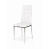 Konte.Design-Set-di-2-sedie-Brooklyn-in-similpelle-bianche-e-struttura-in-metallo-cromato