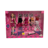 Bambola-con-5-Vestiti-2-Borse-4-Paia-di-Scarpe-e-Accessori-Bambola-Fashion-con-Vestiti-da-Cambiare-Armadio-dei-Sogni-Bambola-con-Gambe-Braccia-Snodabili-Top-Model-Abiti-alla-Moda-Maxi-Scatola-Regalo
