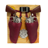 Pistola-Sceriffo-Bambino-Set-2-Pistole-Cow-Boy-2-Fondine-Cinturone-Distintivo-Stella-Sceriffo-Set-Far-West-Pistola-Giocattolo-Set-Vecchio-West-Sceriffo-Cowboy-Set-Giocattolo-per-Bambini-Doppia-Pistola