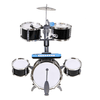 Batteria-Musicale-per-Bambini-con-Sgabello-Tastiera-Elettronica-DJ-Multifunzione-Microfono-con-Asta-Batteria-Bambini-con-Strumenti-Musicali-Effetti-Sonori-Luci-Microfono-Collegamento-MP3-Smartphone