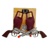 Pistola-Sceriffo-Bambino-Set-2-Pistole-Cow-Boy-2-Fondine-Cinturone-Distintivo-Stella-Sceriffo-Set-Far-West-Pistola-Giocattolo-Set-Vecchio-West-Sceriffo-Cowboy-Set-Giocattolo-per-Bambini-Doppia-Pistola