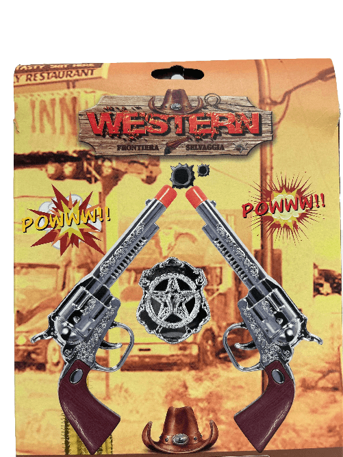 Pistola-Sceriffo-Bambino-Set-2-Pistole-Cow-Boy-2-Fondine-Cinturone-Distintivo-Stella-Sceriffo-Set-Far-West-Pistola-Giocattolo-Set-Vecchio-West-Sceriffo-Cowboy-Set-Giocattolo-per-Bambini-Doppia-Pistola