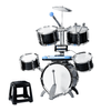 Batteria-Musicale-per-Bambini-con-Sgabello-Tastiera-Elettronica-DJ-Multifunzione-Microfono-con-Asta-Batteria-Bambini-con-Strumenti-Musicali-Effetti-Sonori-Luci-Microfono-Collegamento-MP3-Smartphone