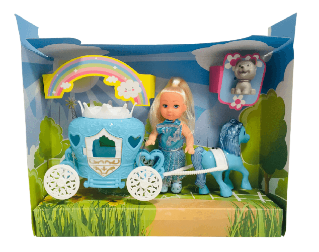 Bambola-Principessa-con-Carrozza-e-Cavallo-Bambola-con-Cucciolo-e-Accessori-Bambola-con-Cavallo-e-Carrozza-dei-Sogni-Bambola-Principessa-dei-Ghiacci-con-Carrozza-e-Cavallo-Amici-a-Spasso