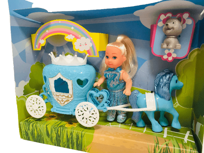 Bambola-Principessa-con-Carrozza-e-Cavallo-Bambola-con-Cucciolo-e-Accessori-Bambola-con-Cavallo-e-Carrozza-dei-Sogni-Bambola-Principessa-dei-Ghiacci-con-Carrozza-e-Cavallo-Amici-a-Spasso