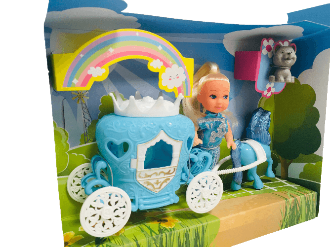Bambola-Principessa-con-Carrozza-e-Cavallo-Bambola-con-Cucciolo-e-Accessori-Bambola-con-Cavallo-e-Carrozza-dei-Sogni-Bambola-Principessa-dei-Ghiacci-con-Carrozza-e-Cavallo-Amici-a-Spasso