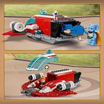 LEGO-Star-Wars-75384-The-Crimson-Firehawk-Starter-Set-con-Astronave-Giocattolo-Speeder-Bike-e-3-Personaggi-Regalo-Bambini-4-