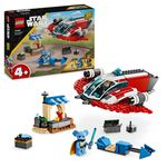 LEGO-Star-Wars-75384-The-Crimson-Firehawk-Starter-Set-con-Astronave-Giocattolo-Speeder-Bike-e-3-Personaggi-Regalo-Bambini-4-