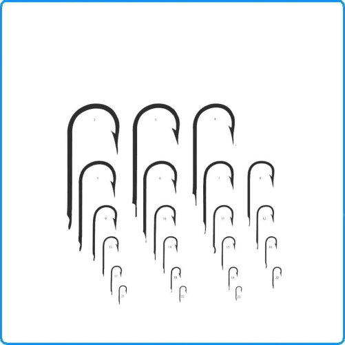 Mustad ami da pesca per palamito n.13 2315dt confezione da 100 pezzi