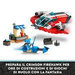 LEGO-Star-Wars-75384-The-Crimson-Firehawk-Starter-Set-con-Astronave-Giocattolo-Speeder-Bike-e-3-Personaggi-Regalo-Bambini-4-