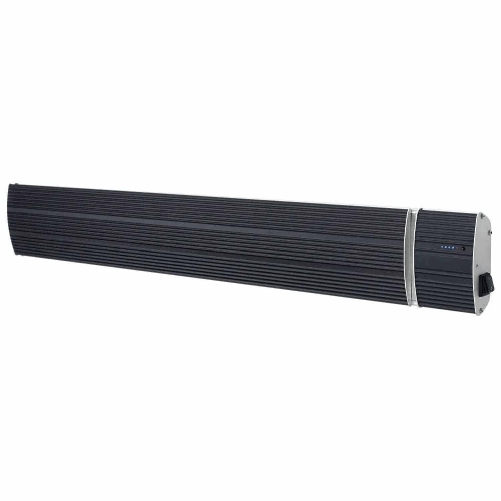 Sined-Calore-Nero-3200-Radiatore-a-Infrarossi-Per-Esterno-In-Alluminio-Da-3200w-Nero-Onde-Lunghe-Nessuna-Emissione-Di-Luce-Adatto-Allaperto-Con-Telecomando-Rivestimento-Ceramico-Protezione-Ip-65