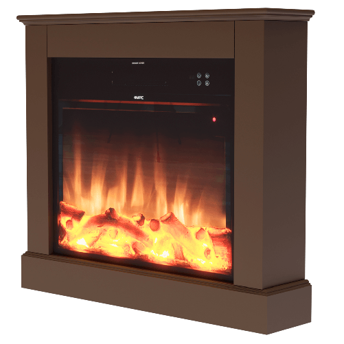 Caminetto-Elettrico-Mpc-Camillo-Xxl-Marrone-75cm-Legno-Marrone-750w1500w-Effetto-Fiamma-Led-Realistico-Termostato-Automatico-Modalita-Solo-Luce-Telecomando-Incluso-Prodotto-In-Europa