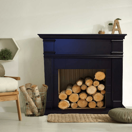 Mpc-Cornice-Camino-Caldera-Cornice-Caminetti-Caldera-Nero-Ideale-Per-Inserto-Elettrico-Caminettovulcano-o-Bruciatore-Esistente-Design-Classico-Senza-Tempo-Realizzato-In-Robusto-Legno-Mdf