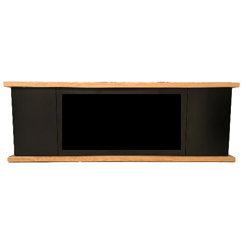 Sined-Mobile-Arosio-108-Nero-Mobile-In-Legno-Nero-Raffinato-Duraturo-Ed-Elegante-Mobile-Con-Struttura-e-Ante-Legno-Nero-Ral-9005-Piano-e-Base-Rovere-Fatto-a-Mano-In-Europa-Per-Ambienti-Interni