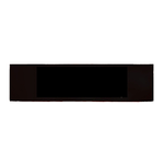 Sined Mobile Meda 108 Nero Credenza Per Camino Elettrico e Mensole Sined Ispica Raffinato Ed Elegante
