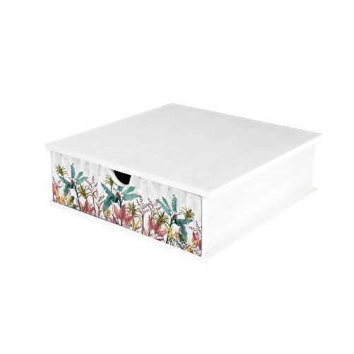 Lupia---Contenitore-Porta-Capsule-e-Cialde-caffe-Cassetto-ORGANIZER-White-BANANA-LEAVES-GREY-33x33-cm-in-legno-per-casa-cucina-angolo-bar-ufficio
