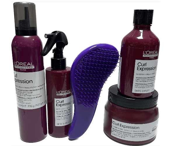 KIT-L-OREAL-CURL-EXPRESSION-OMAGGIO-SPAZZOLA-KOLORTANGLE