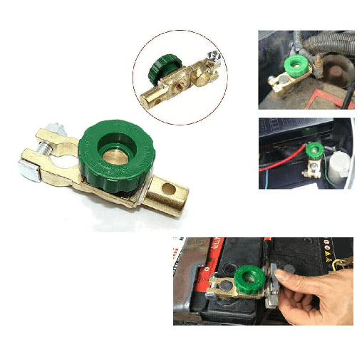 MORSETTO STACCABATTERIA ANTIFURTO STACCA BATTERIA AUTO BARCA CAMPER 12/24V 02799
