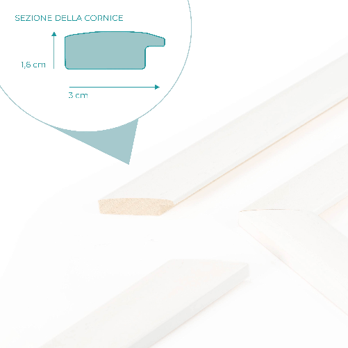 Lupia---Cornice-portafoto-in-legno-da-parete-RAINBOW-White-per-foto-stampe-artistiche-poster-quadri-moderni