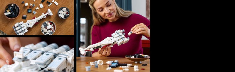 LEGO-Star-Wars-Tantive-IV-Modellino-da-Costruire-per-Adulti-Kit-Astronave-da-Collezione