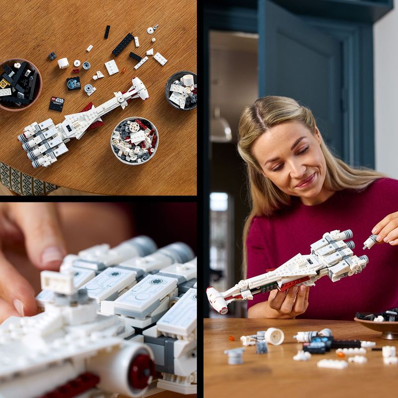 LEGO-Star-Wars-Tantive-IV-Modellino-da-Costruire-per-Adulti-Kit-Astronave-da-Collezione