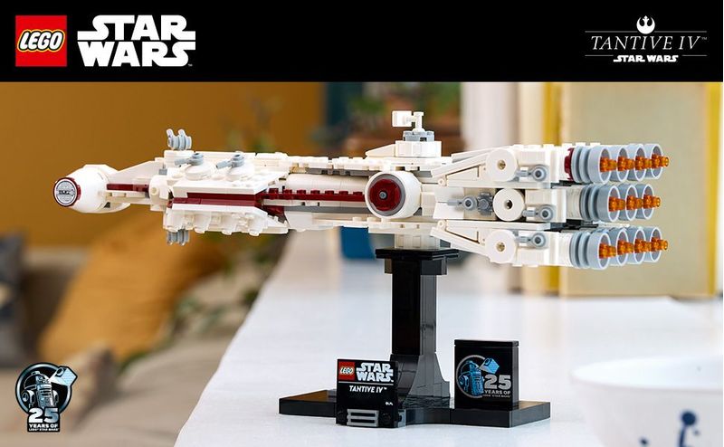 LEGO-Star-Wars-Tantive-IV-Modellino-da-Costruire-per-Adulti-Kit-Astronave-da-Collezione