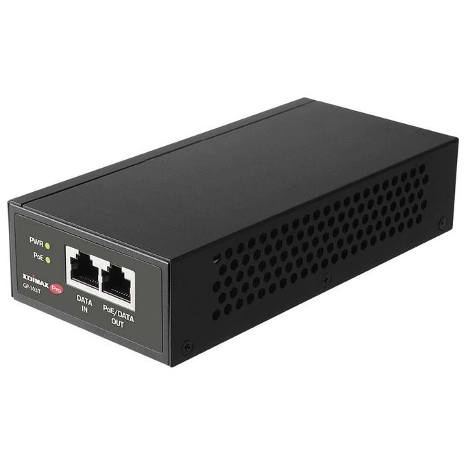 Edimax GP-103IT adattatore PoE e iniettore 10 Gigabit Ethernet, 100 Gigabit Ethernet, Gigabit Ethernet