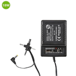 ALIMENTATORE UNIVERSALE 18W REGOLABILE CON USCITA 3-12V CONNETTORI AL-00537