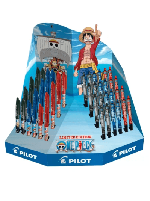 Pilot  Astuccio espositivo Pilot One Piece da 24 penne a sfera Frixion + 24 penne a sfera Frixion Plus