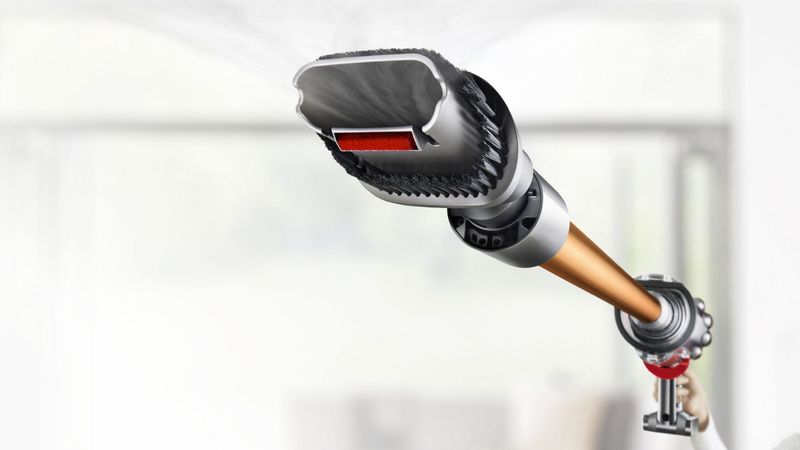 Dyson-V10-Absolute-Aspirapolvere-New-Sv27-Rame-Nichel-Senza-Sacchetto