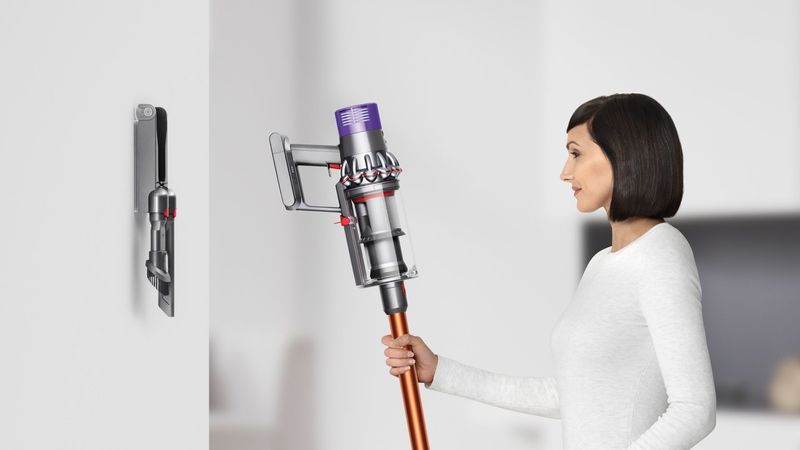 Dyson-V10-Absolute-Aspirapolvere-New-Sv27-Rame-Nichel-Senza-Sacchetto