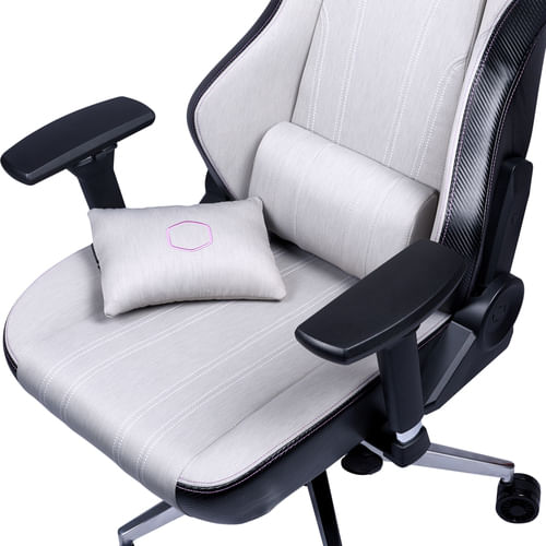 Cooler-Master-Sedia-Gaming-Caliber-X1C-Grey-Regolabile-con-Braccioli-4D-e-Cuscini-Ergonomici