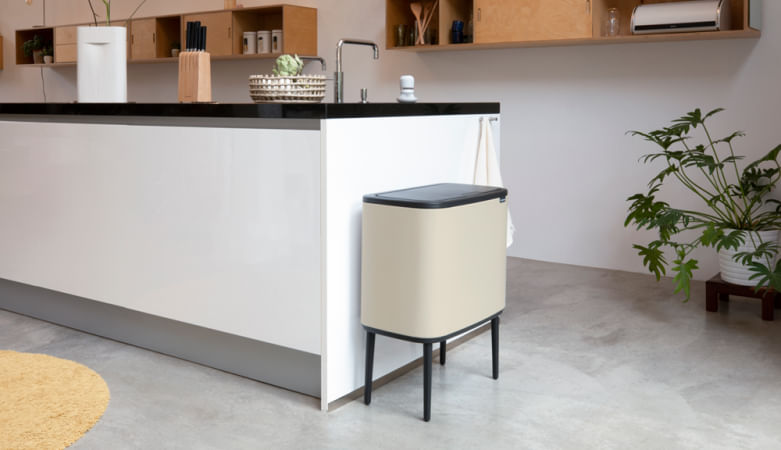 Brabantia-Pattumiera-Bo-Touch-Bin-3x11-Litri-Soft-Beige
