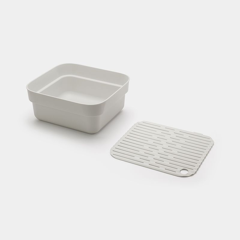 Brabantia-Vaschetta-per-Lavare-i-Piatti-Grigio-Chiaro