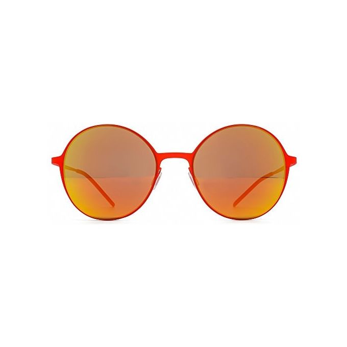 Italia-Independent-Occhiali-da-Sole-Mod-0201-I-THIN-METAL-ORANGE-LED-UNI