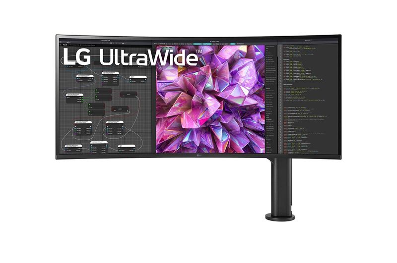 Monitor-38WQ88C-W-ultrapanoramico-21-9-UltraWide--pannello-NanoIPS--3840-x-1600-450nit-1000-1-1ms-sRGB99--VESA-DisplayHDR-600--diag.-953cm-ingressi--HDMIx2-DPx1-Thunderbolt-3
