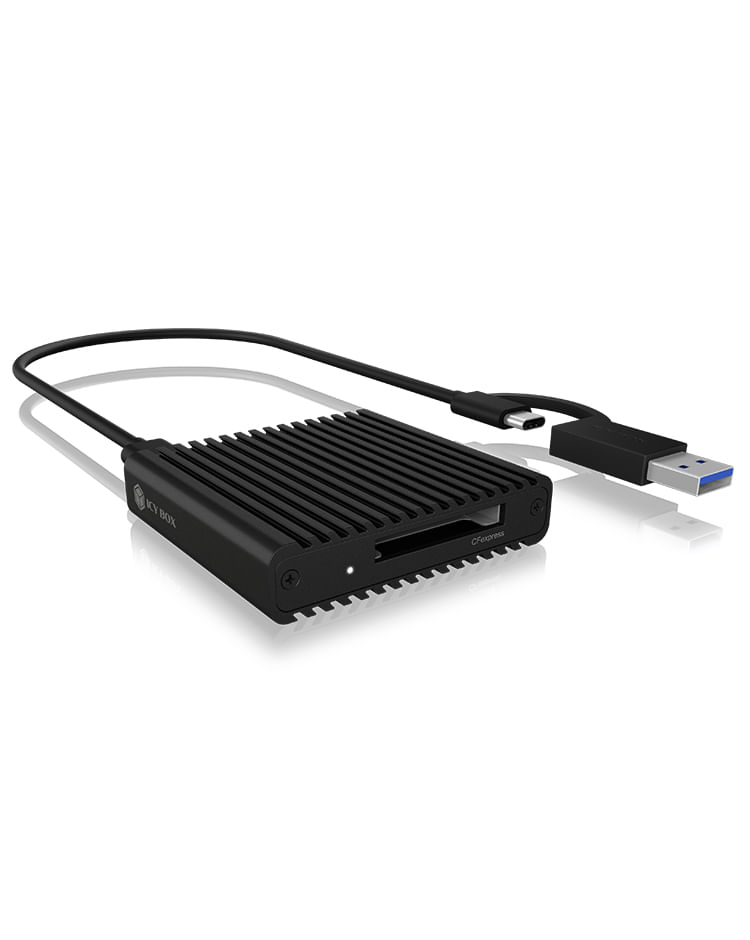 RaidSonic ICY BOX IB-CR404-C31 CFexpress Card Reader Type B con USB 3.2 Gen2