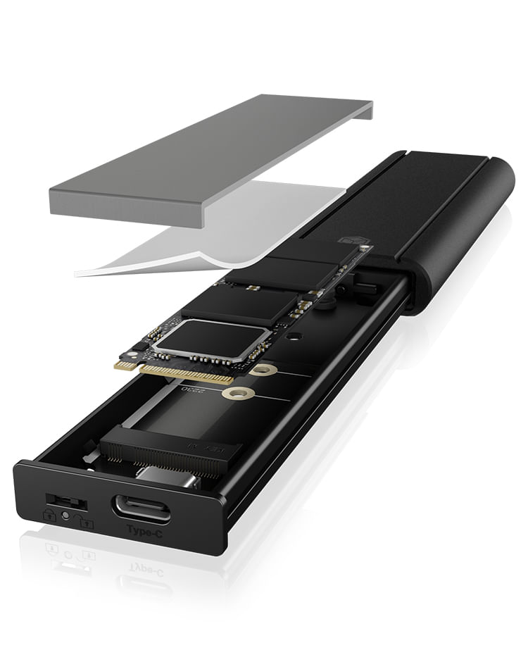 RaidSonic-ICY-BOX-IB-1807MT-C31-USB-tipo-C-M.2-NVMe-SSD