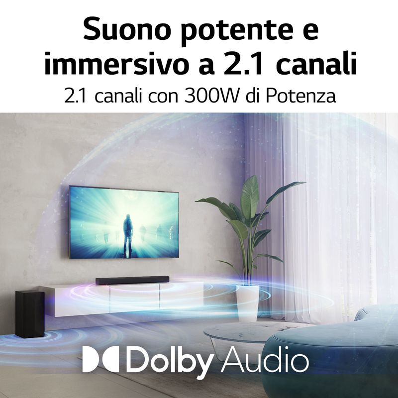 LG-Soundbar-S40Q-300W-2.1-canali-Dolby-Audio
