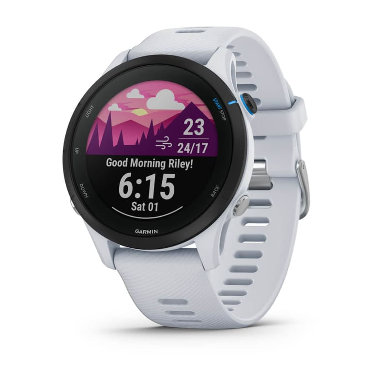Garmin-Forerunner-255-Music-46mm-1.3---GPS-Sport-Salute-Notifiche-Whitestone