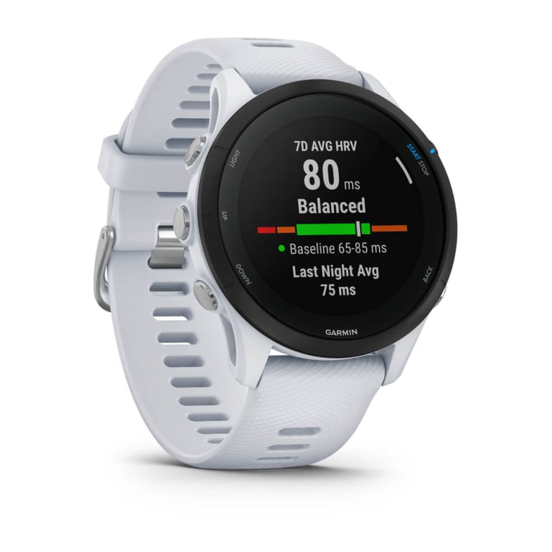 Garmin-Forerunner-255-Music-46mm-1.3---GPS-Sport-Salute-Notifiche-Whitestone