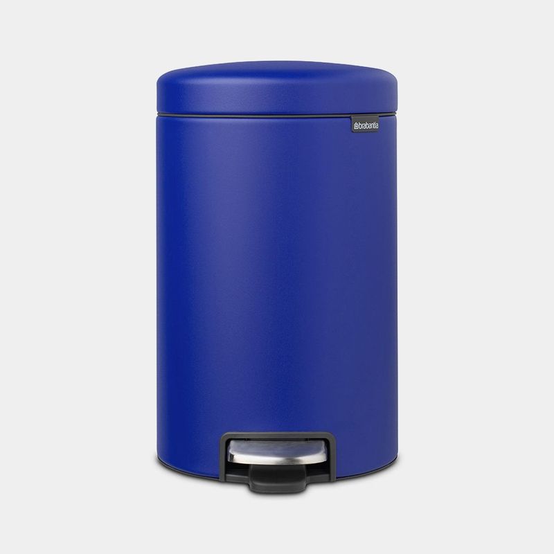 Brabantia-Pattumiera-a-Pedale-Newicon-12-Litri-Blu