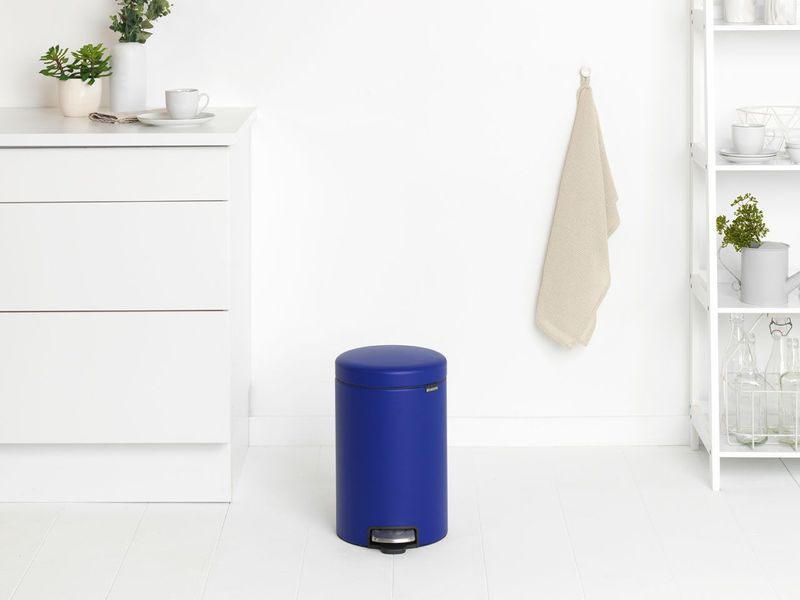 Brabantia-Pattumiera-a-Pedale-Newicon-12-Litri-Blu