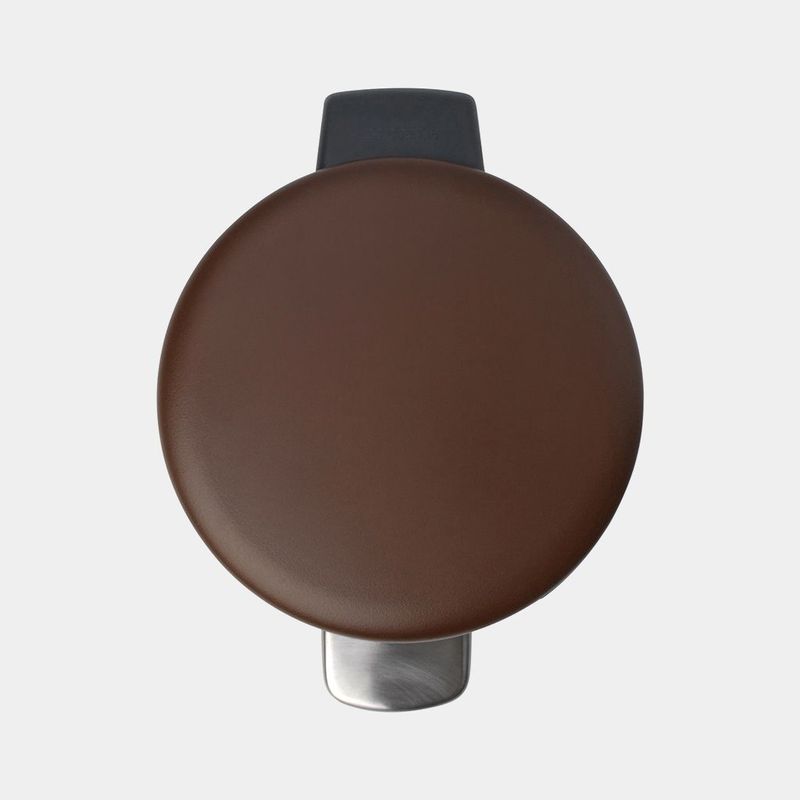 Brabantia-Pattumiera-a-Pedale-Newicon-12-Litri-Marrone