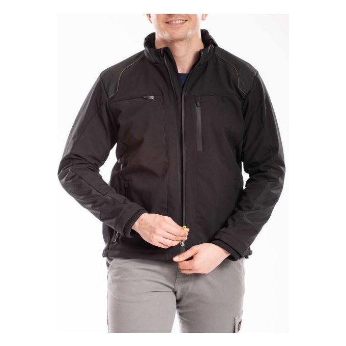 Vigor-Blinky-Giubbotti-Rica-Lewis-Softshel-Shell-Nero-S